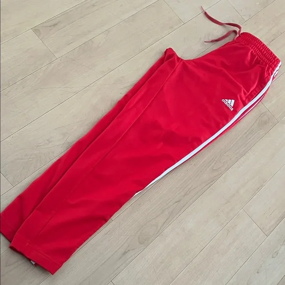 Adidas Vibrant Red Tracksuit size Small set